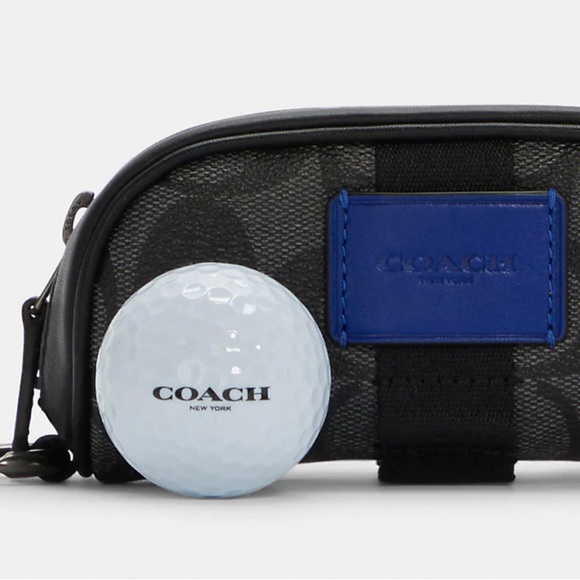 $150 NEW COACH Golf Kit In Colorblock Signature Canvas GIFT for golf lover - Picture 7 of 15